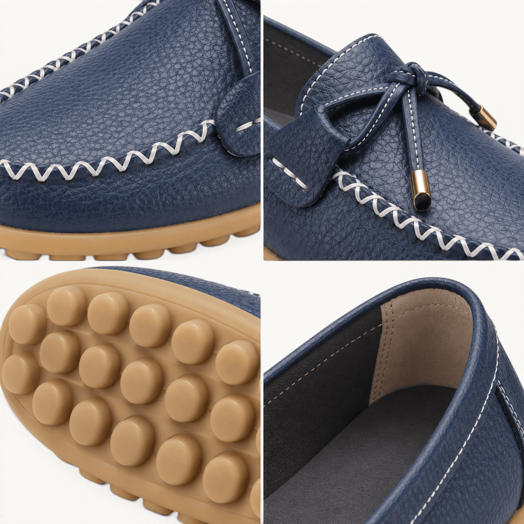 montelore-souliers Mocassins En Cuir Souples