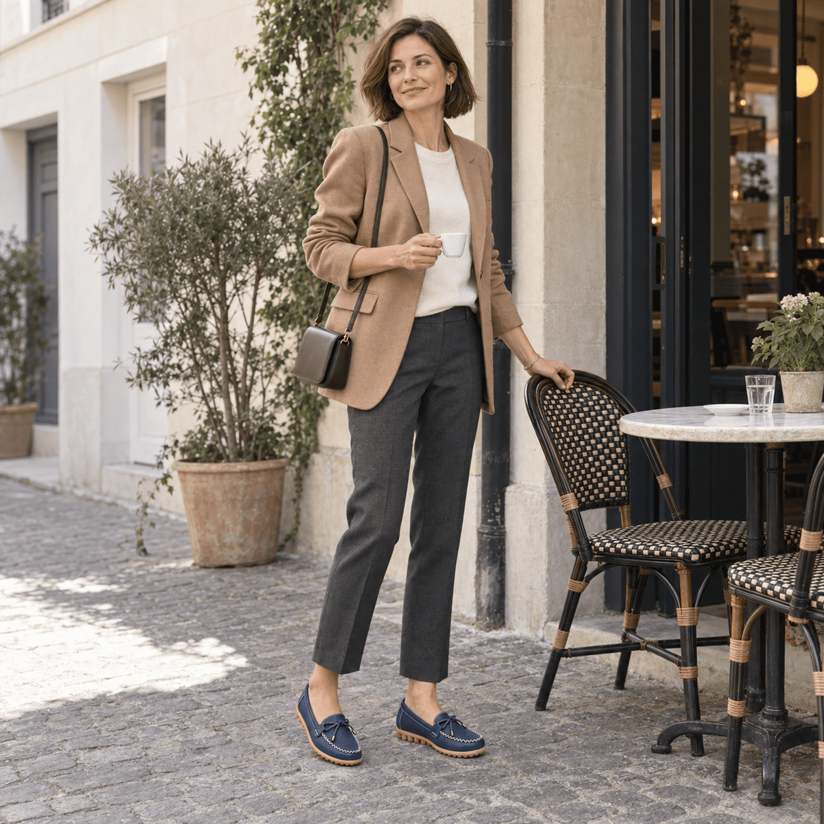 montelore-souliers Mocassins En Cuir Souples