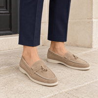 montelore-souliers Mocassins Été En Suédine
