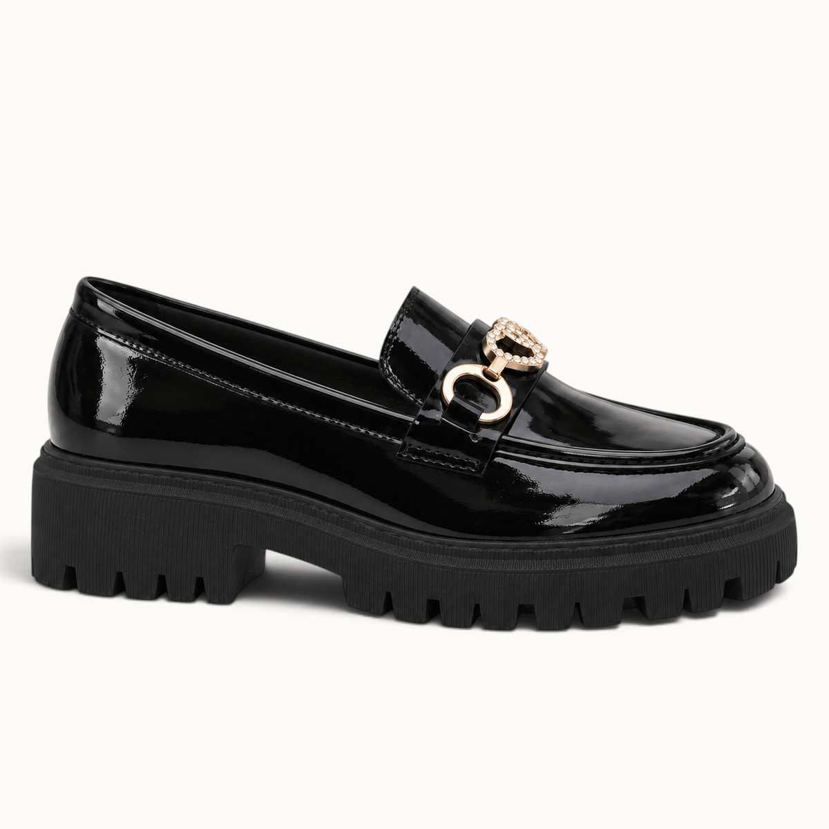 montelore-souliers Mocassins Femme Elegant Vernis Bordeaux