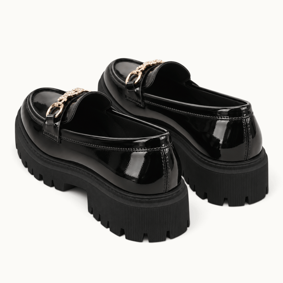 montelore-souliers Mocassins Femme Elegant Vernis Bordeaux