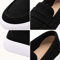 montelore-souliers Mocassins Femme Noires