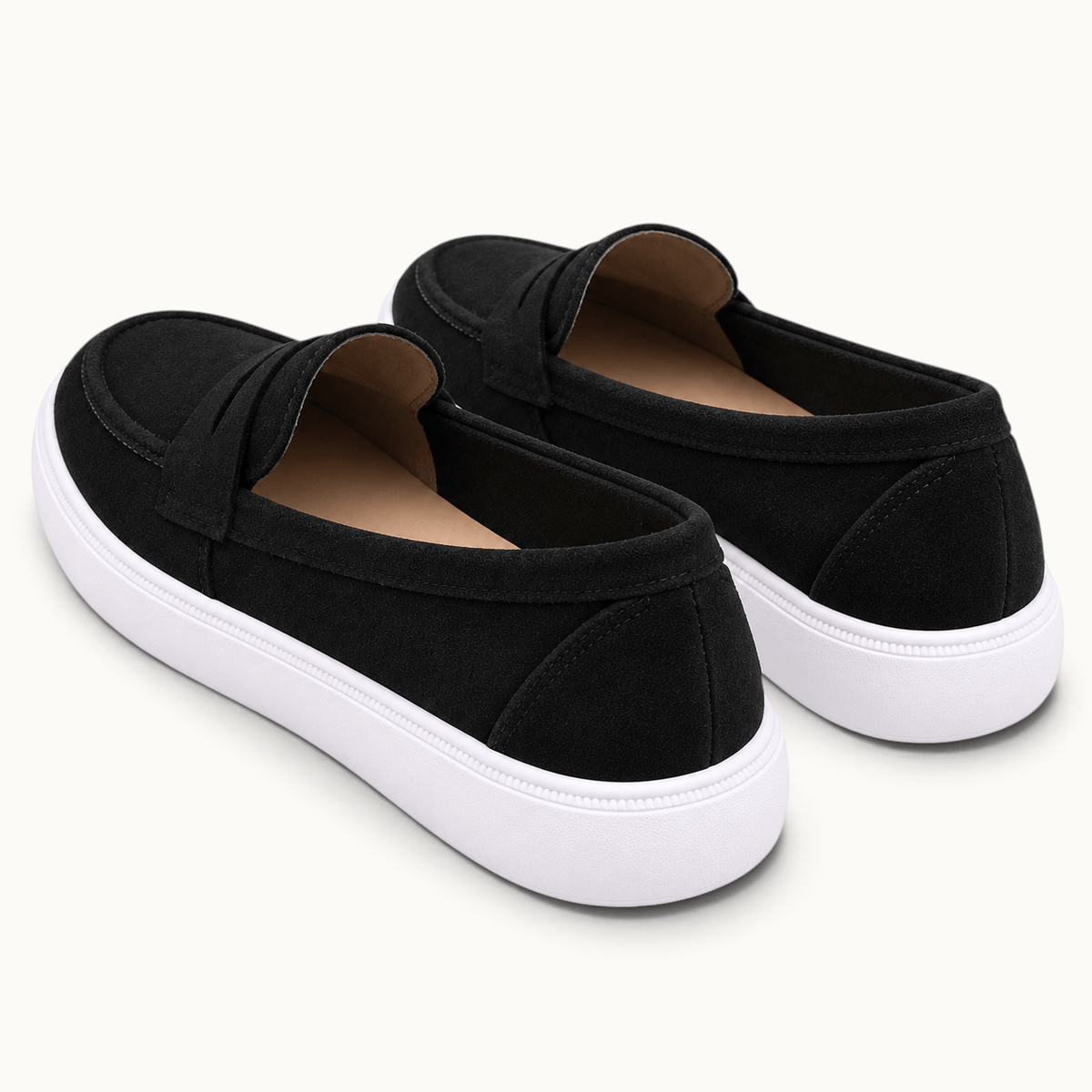 montelore-souliers Mocassins Femme Noires