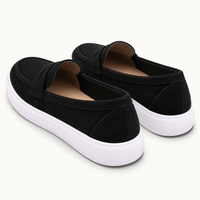 montelore-souliers Mocassins Femme Noires