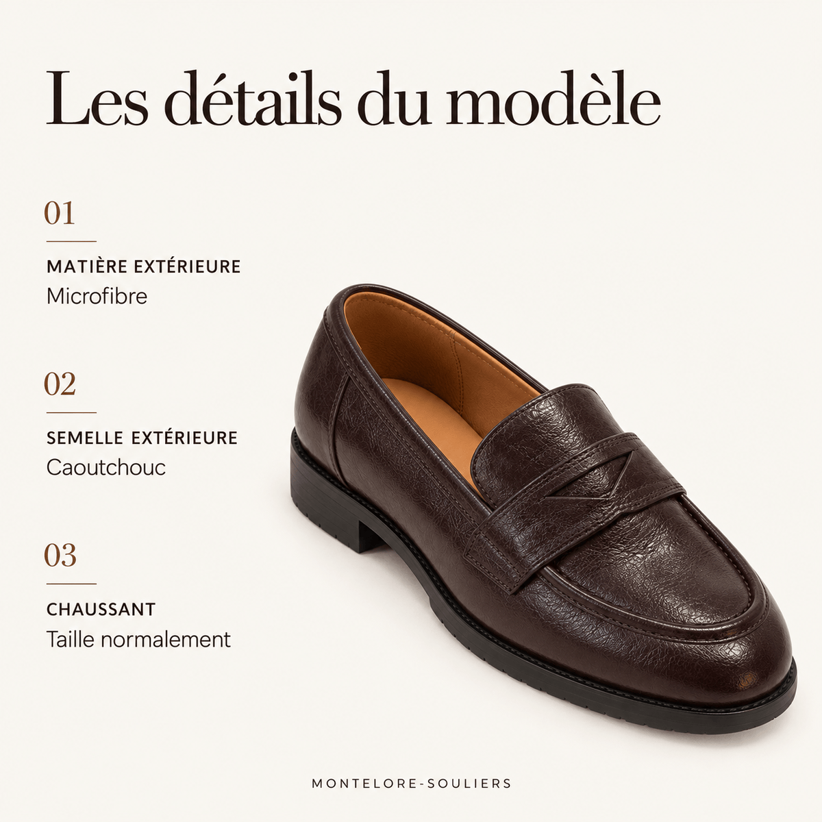 montelore-souliers Mocassins Marron Femme