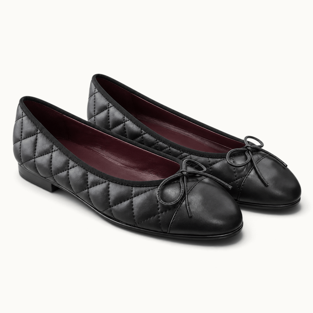 montelore-souliers Mocassins Matelassées Noires