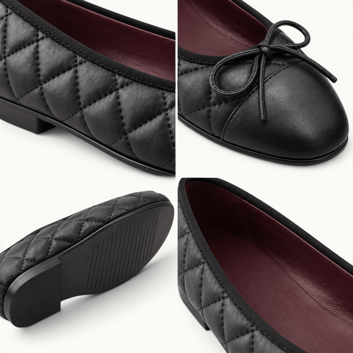 montelore-souliers Mocassins Matelassées Noires