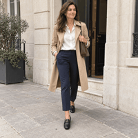 montelore-souliers Mocassins Noir Plats