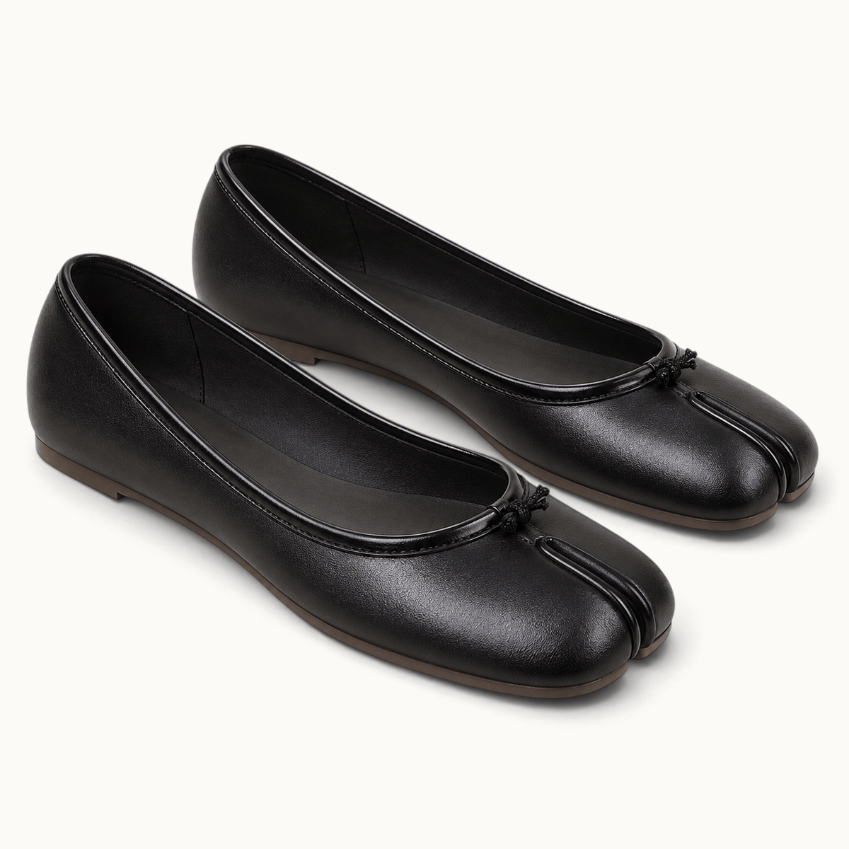 montelore-souliers Mocassins Plats À Bout Fendu