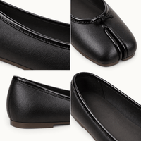 montelore-souliers Mocassins Plats À Bout Fendu