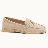 montelore-souliers Mocassins Plats En Daim