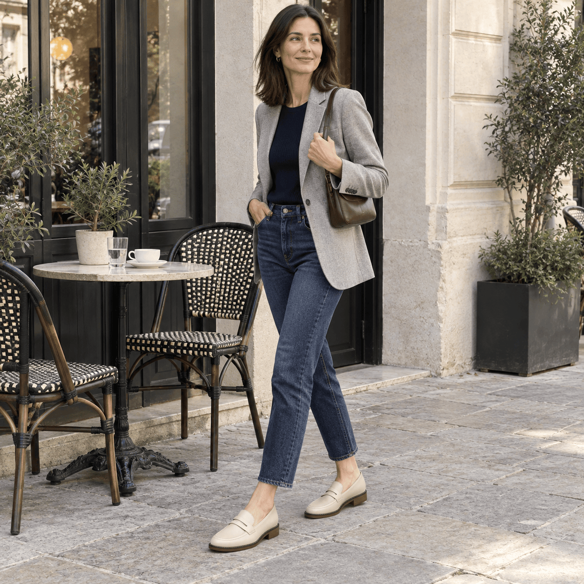 montelore-souliers Mocassins Polyuréthane Plateforme Talon Carré