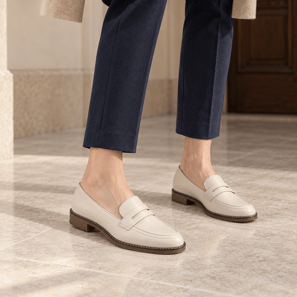 montelore-souliers Mocassins Polyuréthane Plateforme Talon Carré
