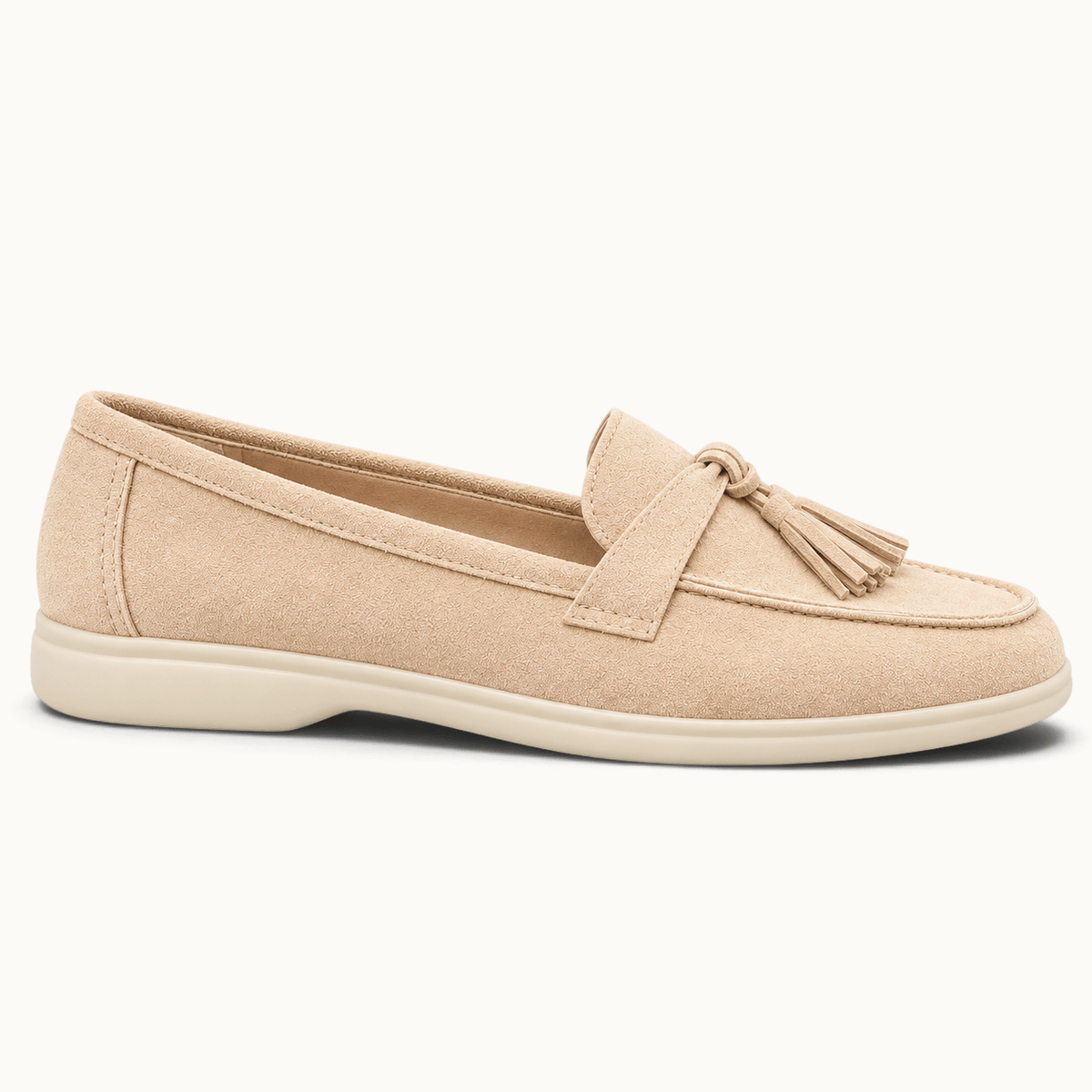 montelore-souliers Mocassins Printemps À Glands En Suédine