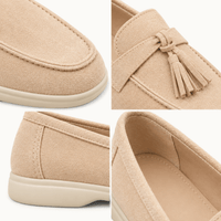 montelore-souliers Mocassins Printemps À Glands En Suédine