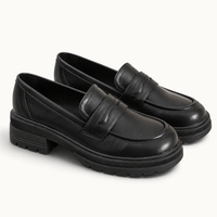 montelore-souliers Mocassins Simili-Cuir Plateforme Beige