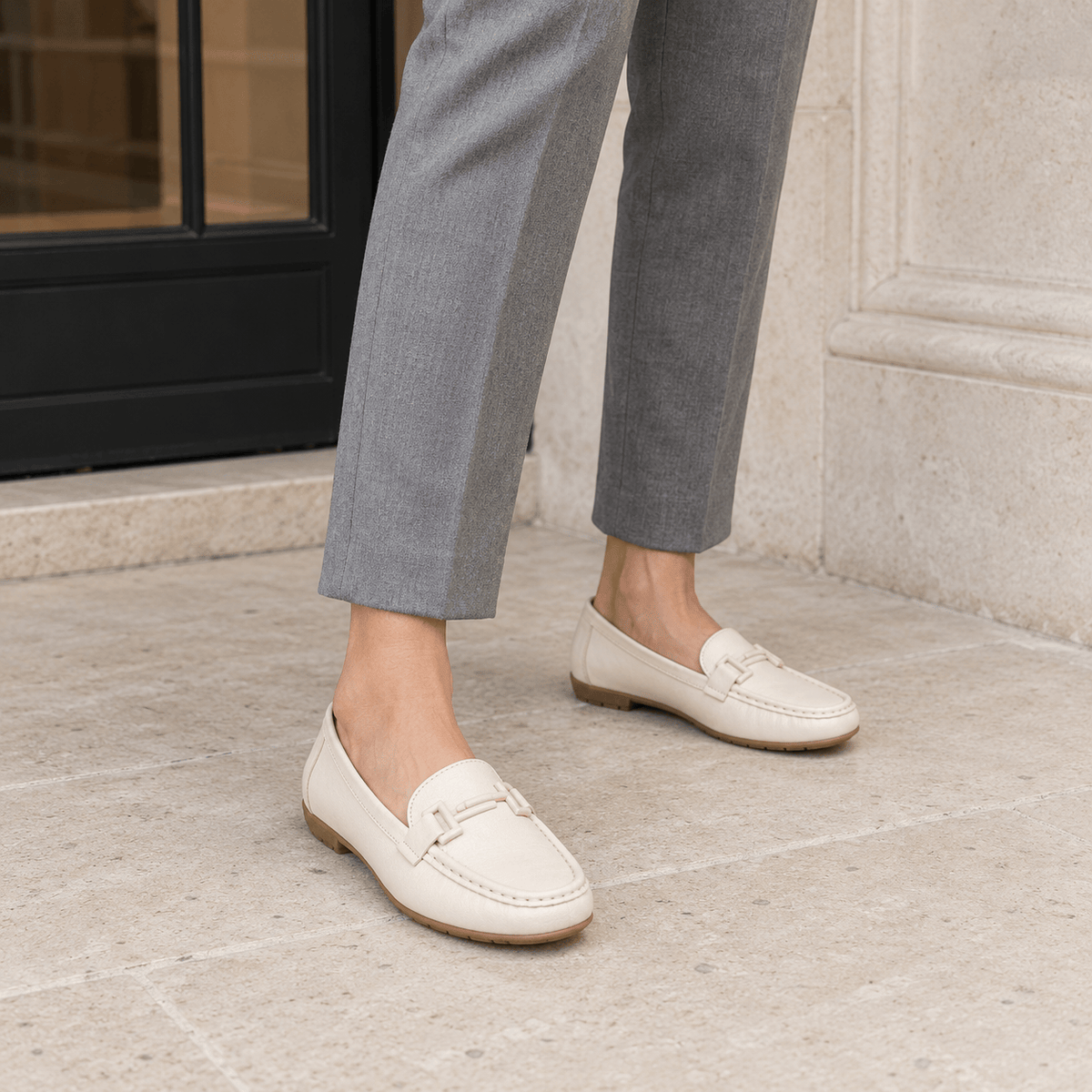 montelore-souliers Mocassins Similicuir Beige