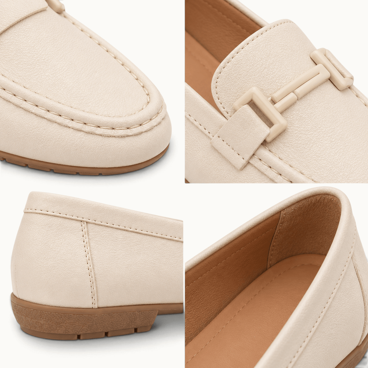montelore-souliers Mocassins Similicuir Beige
