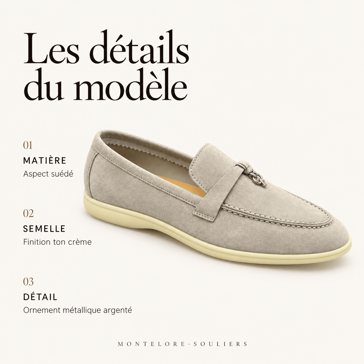 montelore-souliers Mocassins Suédine