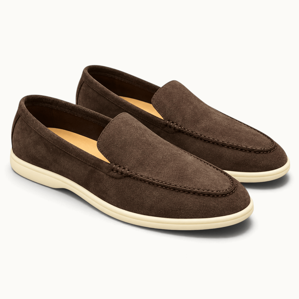 montelore-souliers Mocassins Suédine Plat