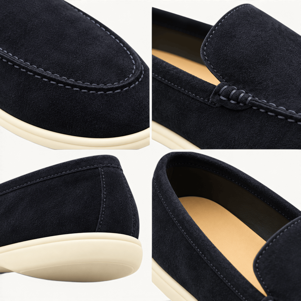 montelore-souliers Mocassins Suédine Plat